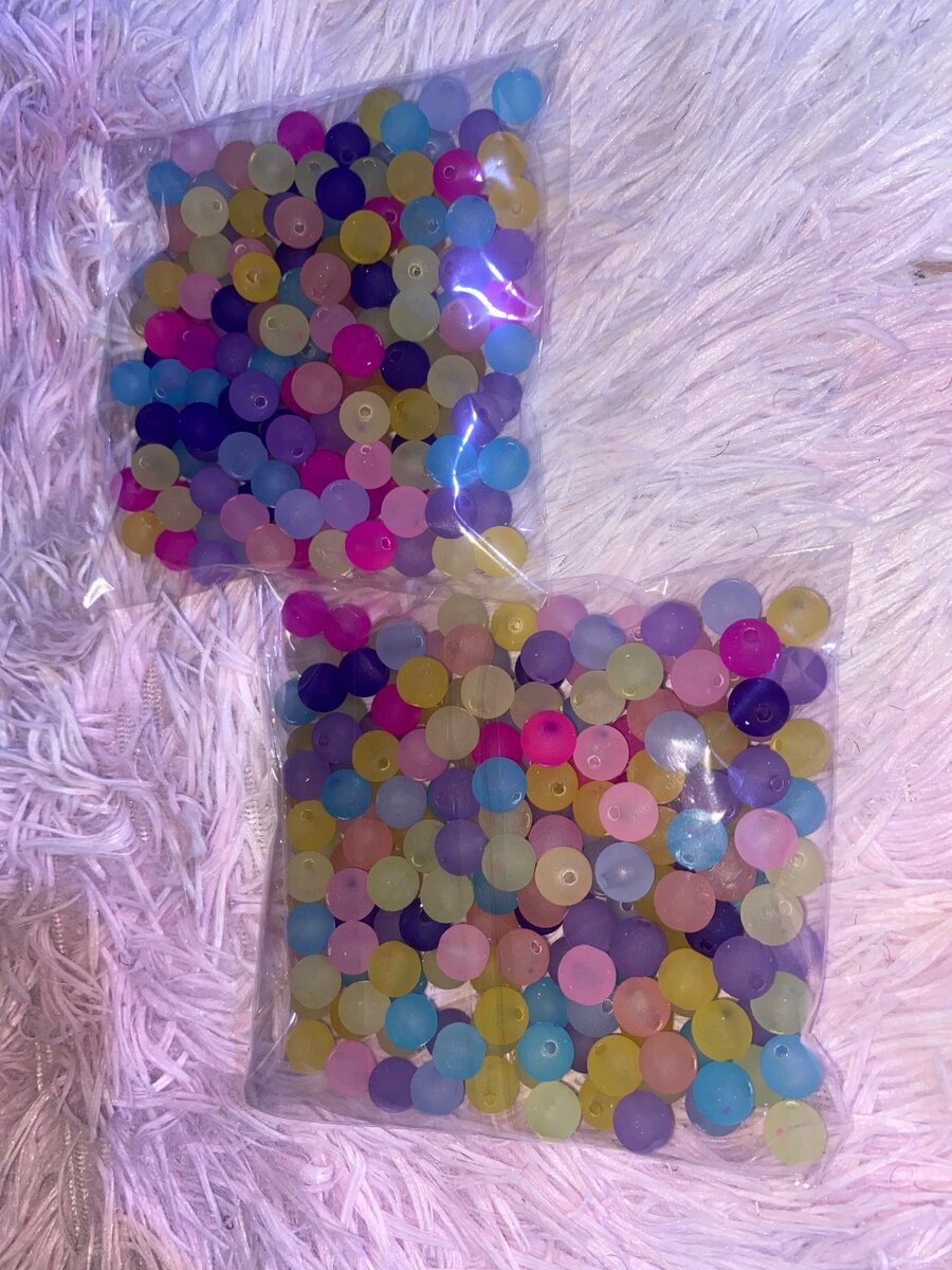 Perles Colorées à Enfiler
