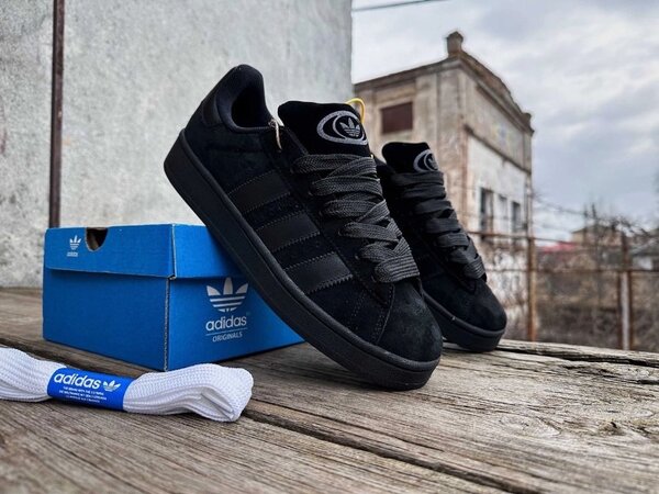 Baskets Noires Confort Adidas