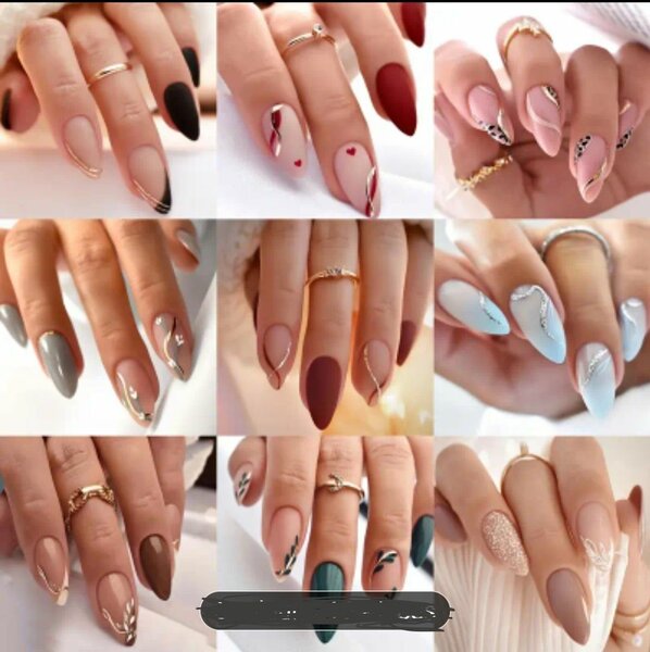 Set de Faux Ongles Élégant