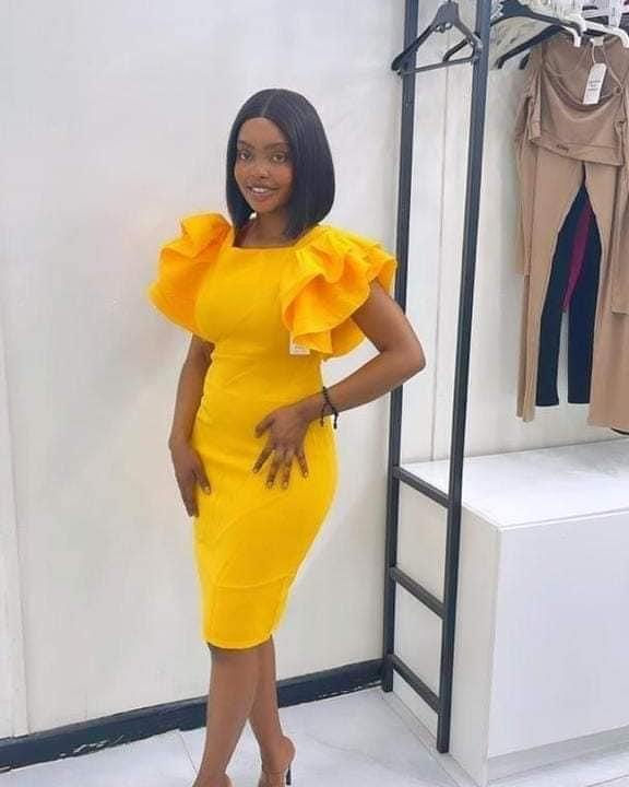 Dress yellow