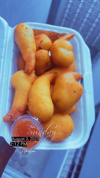 Beignets de crevettes