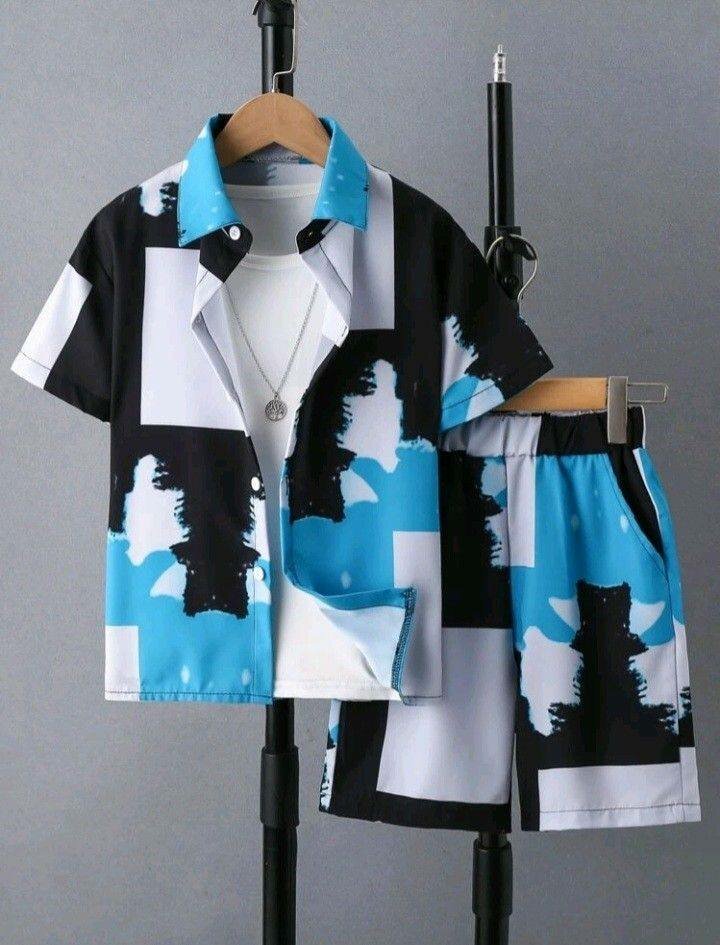 Set de chemises et shorts décontractés