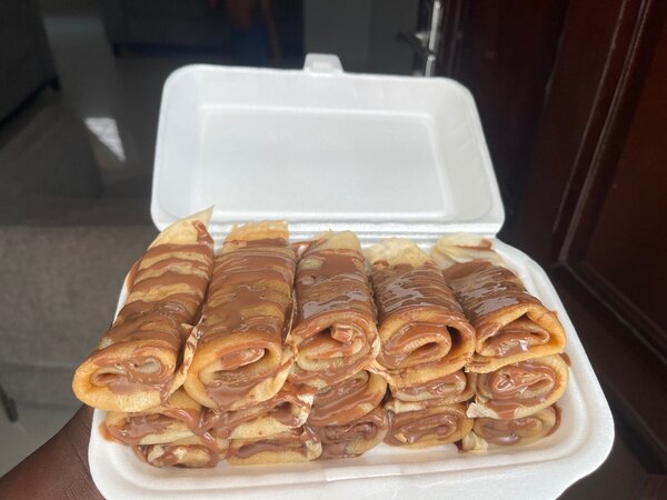 Crêpes au Nutella