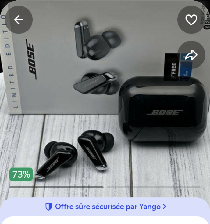 Écouteurs sans fil Bose Limited