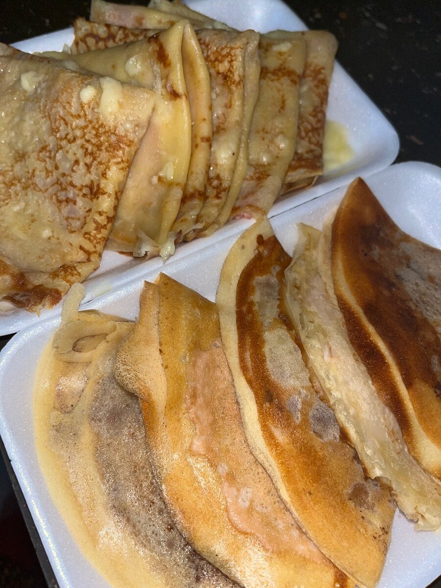 Crêpes salées