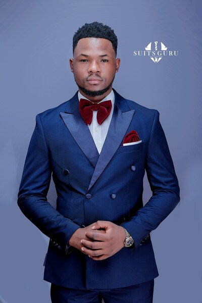Elegant men's suit 