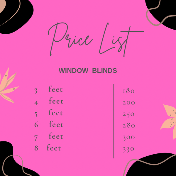 Window blinds