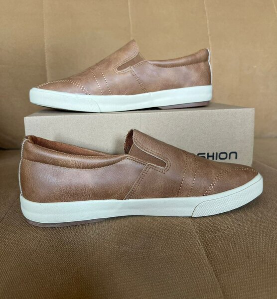 Mocassins en cuir décontractés