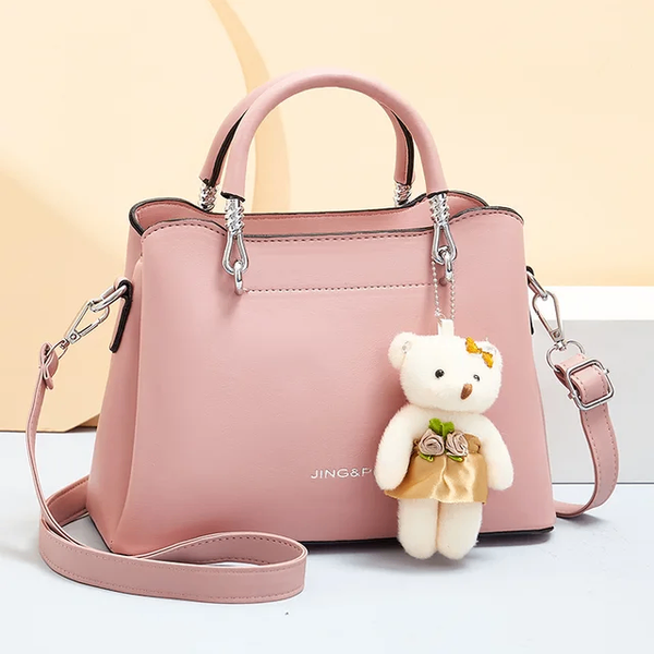 Mini sac à main dame rose