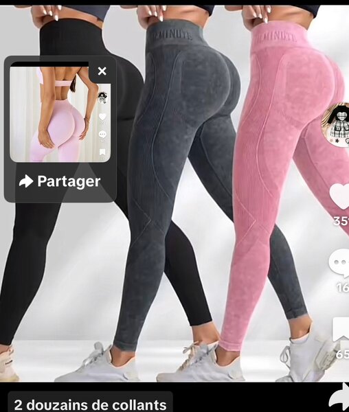 Leggings de sport taille haute