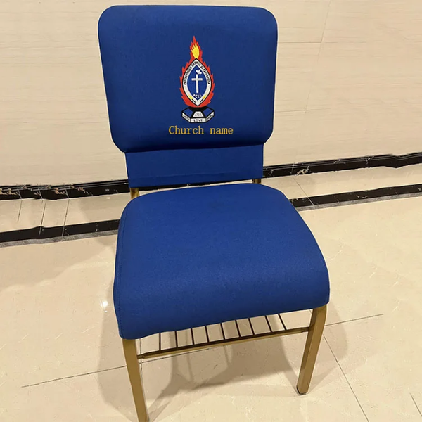 Chaise de cérémonie bleu