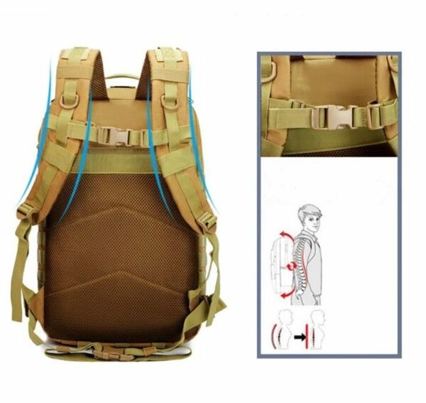 Sac à dos tactique militaire