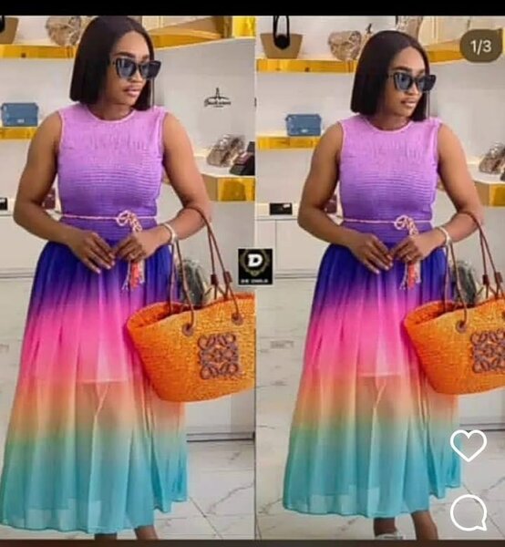 Colorful dress