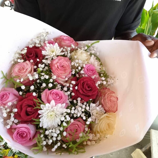 Bouquet a main