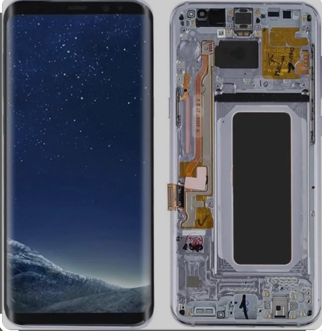 Écran de Samsung S8