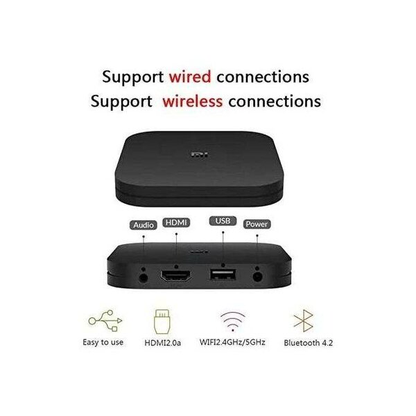 XIAOMI Mi TV Box S 4K 2nd Generation  Noir