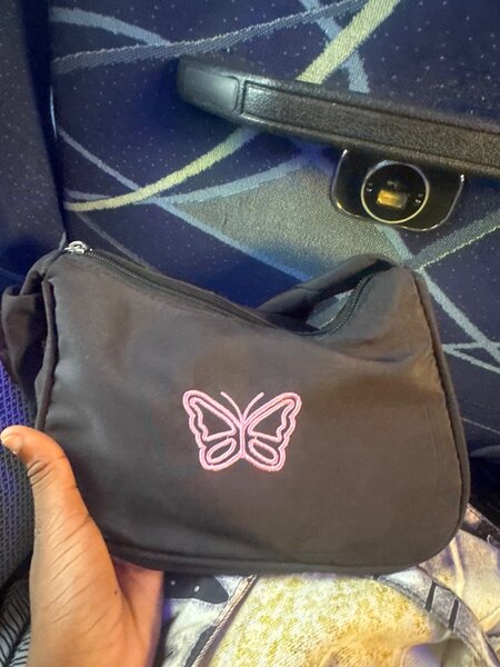 Sac bandoulière papillon