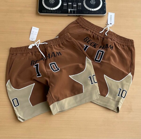 Leather shorts
