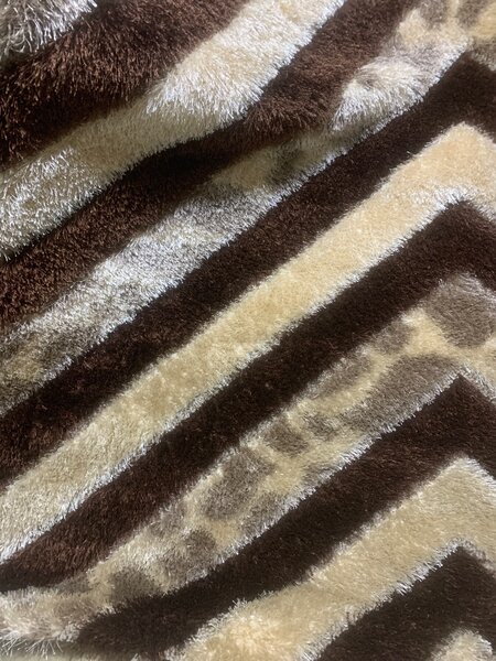Plush Geometric Rug