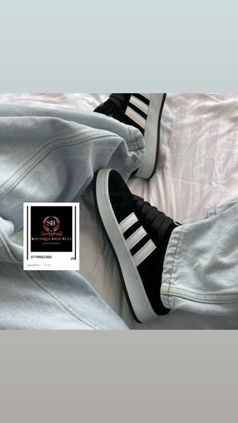 Basket adidas campus authentique avec sa boîte