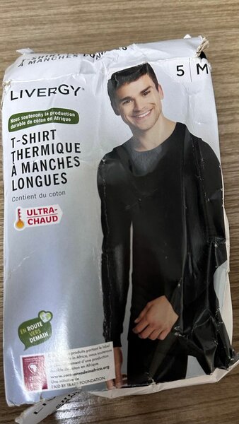T-shirt thermique manches longues