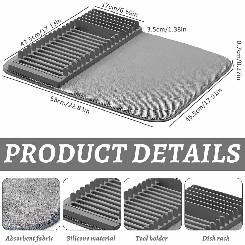 Tapis de rangement d’ustensiles