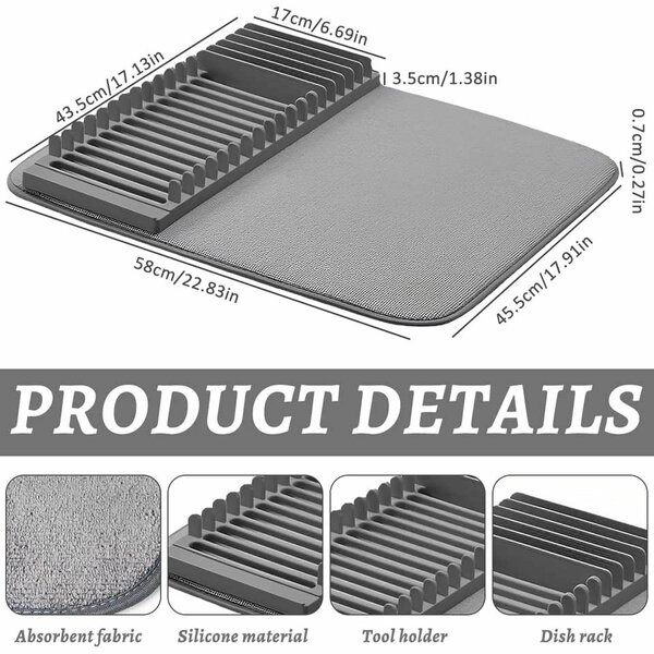 Tapis de rangement d’ustensiles