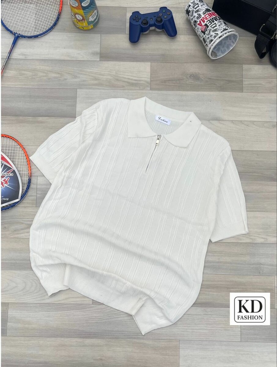 Polo décontracté en tricot