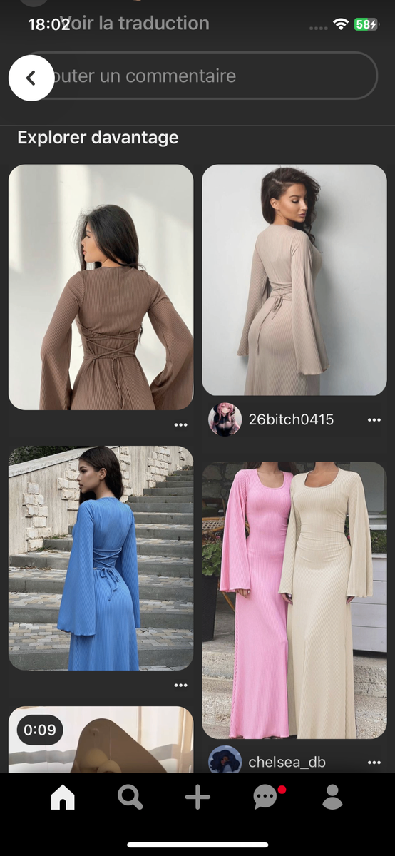 Robe ample & cardigan