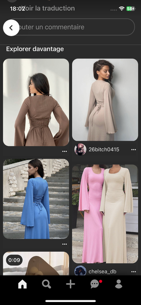 Robe ample & cardigan