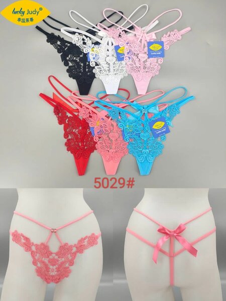 Slips sexy à noeud 