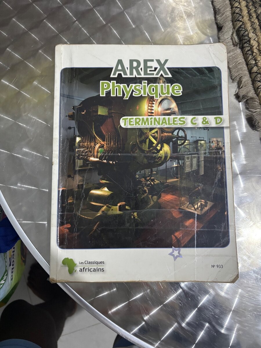 Livre Physique Terminale A.REX