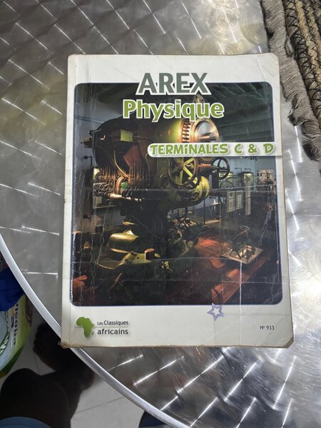 Livre Physique Terminale A.REX