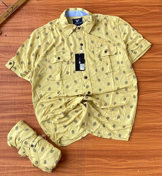 FOLDED FLOWER SHIRT