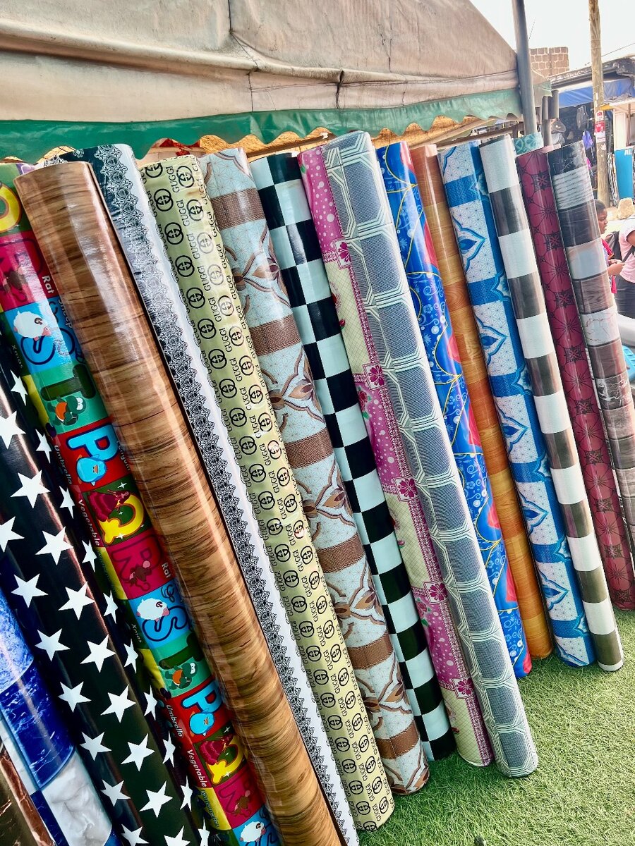 Rubber carpet