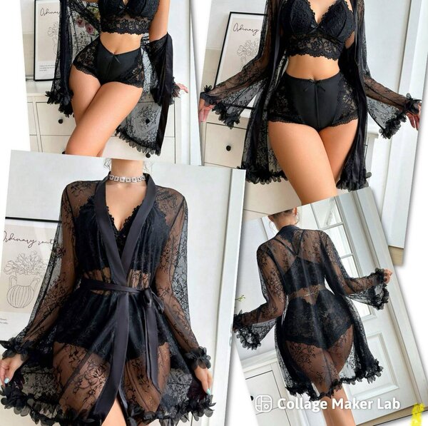 Élégante robe en dentelle