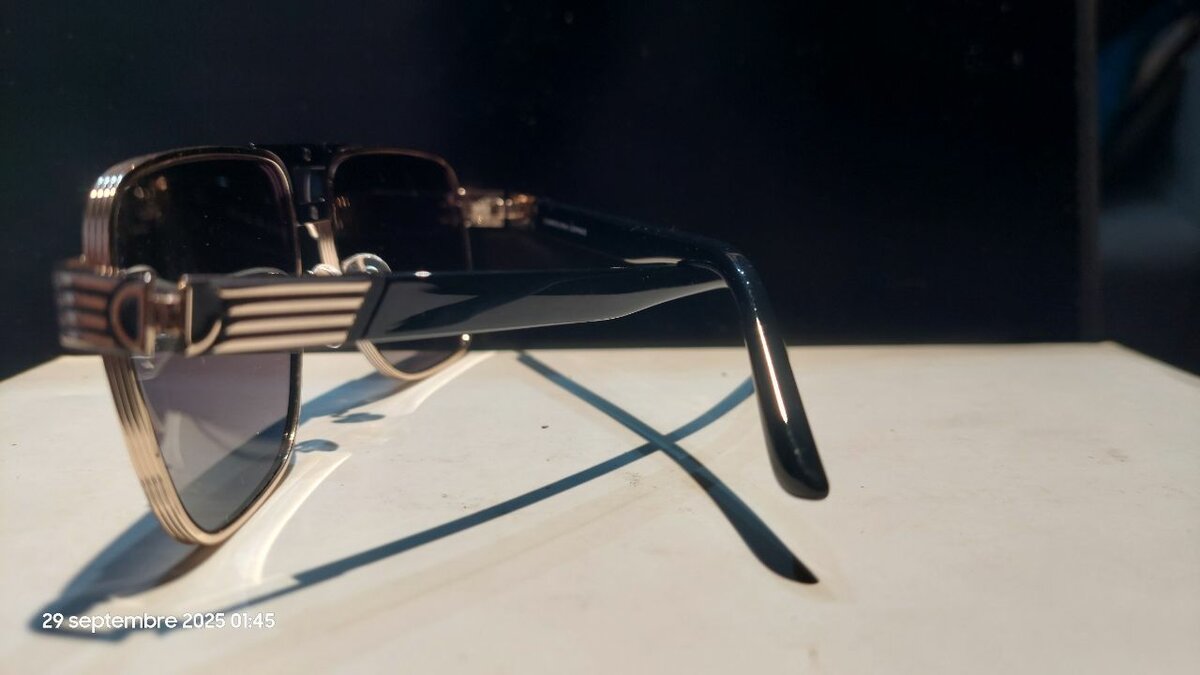 Lunettes de soleil rétro élégantes