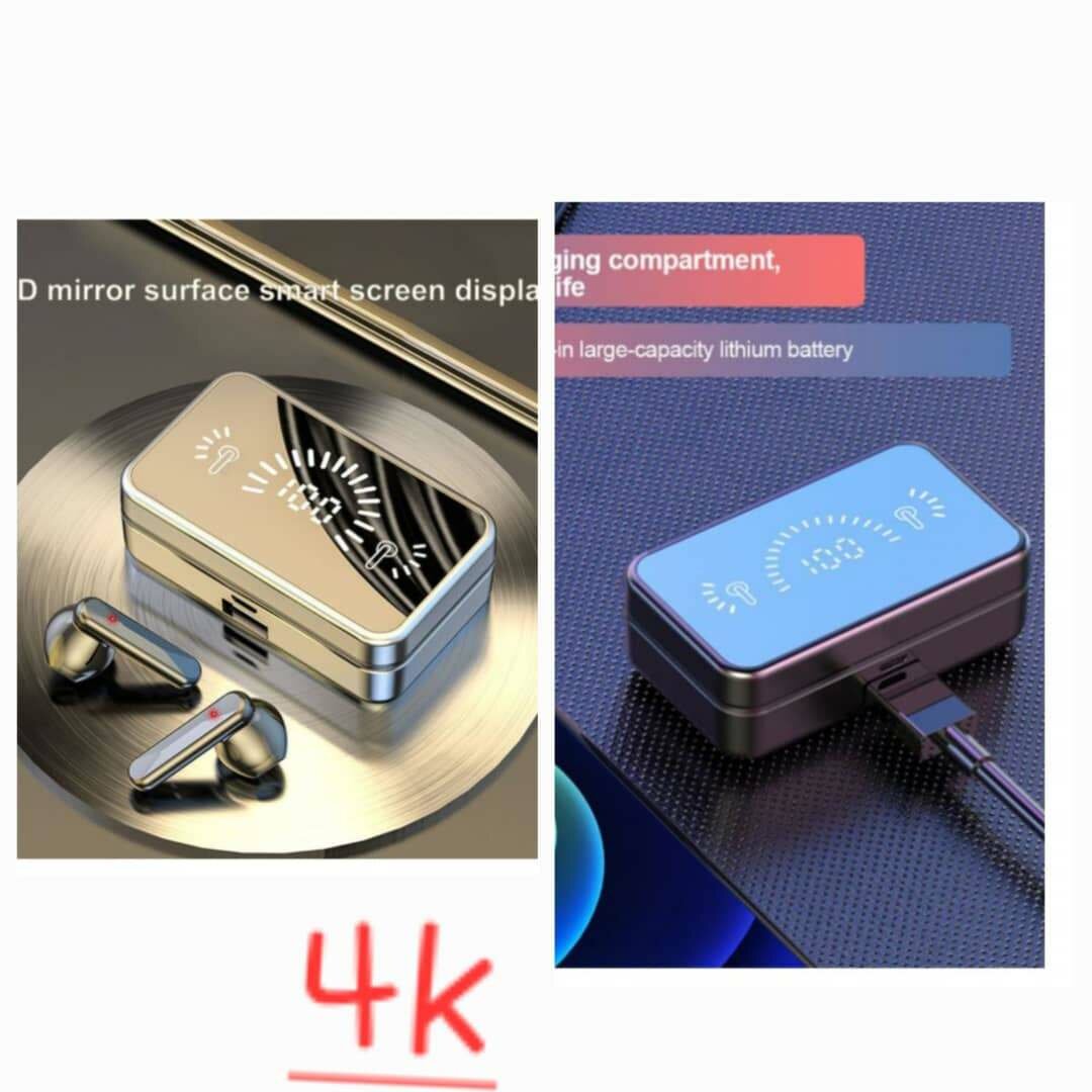 Écouteurs Bluetooth 4K LED