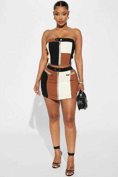 Skirt and top