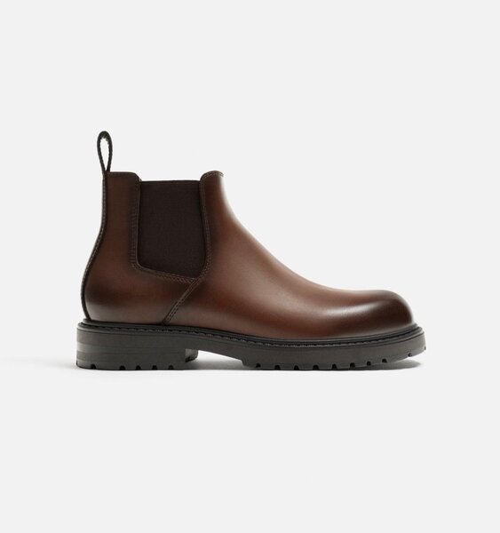 Bottes Chelsea en cuir