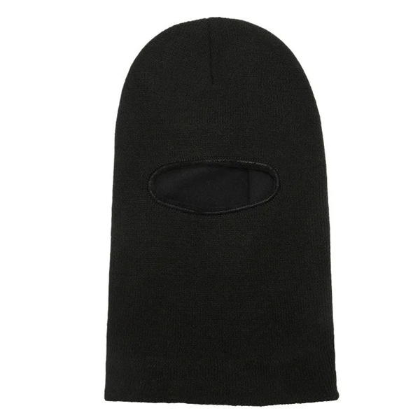Cagoule Noire Chaude