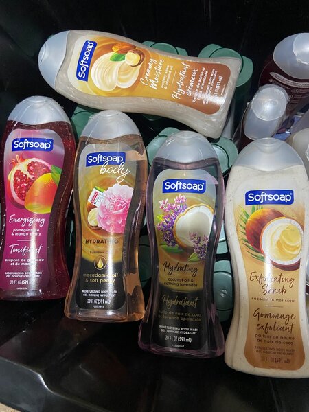 Soft soap body wash