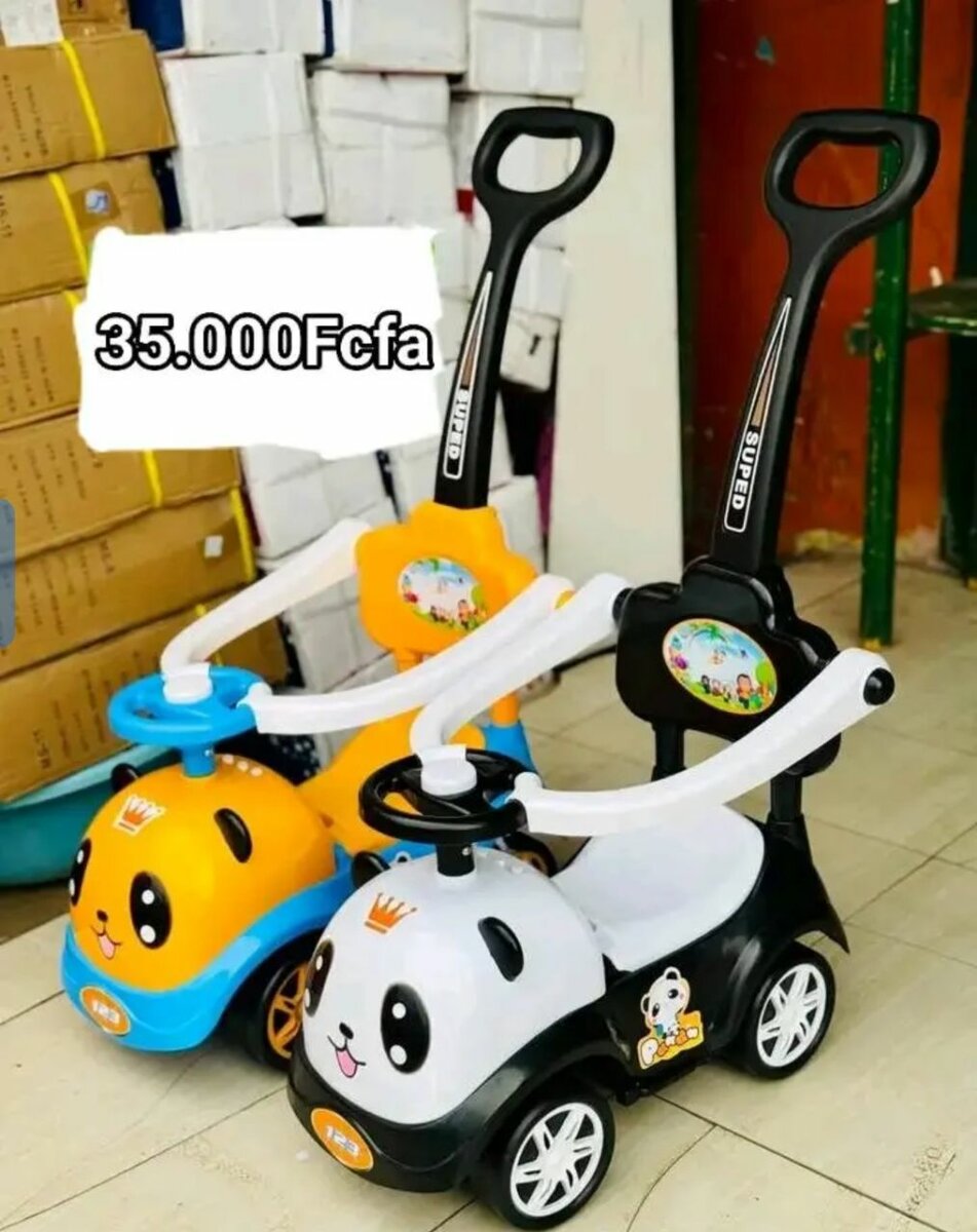 Trottinettes enfants pandas