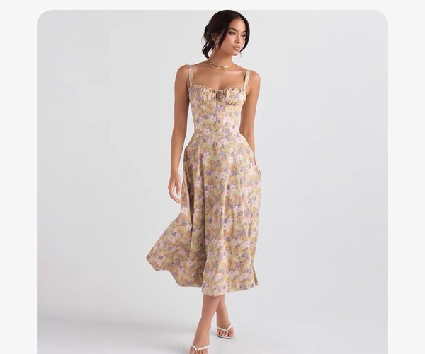 Summer sunny dress