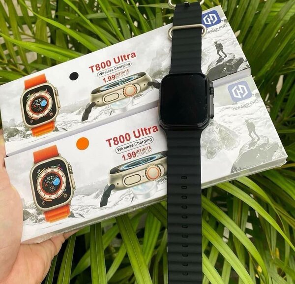 montre connectée T800 noir
