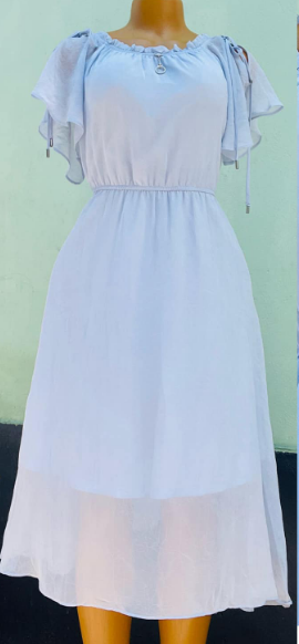 blue dress, size M