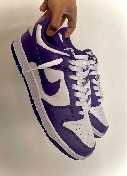 Baskets unisex violettes