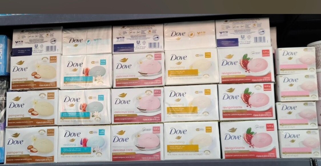 Dove bar soap