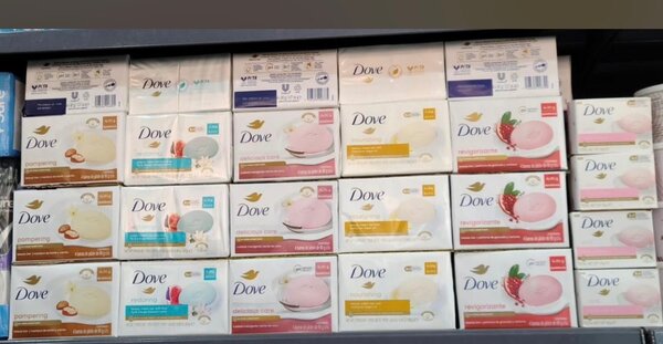 Dove bar soap