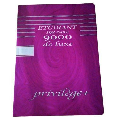 Cahier étudiant